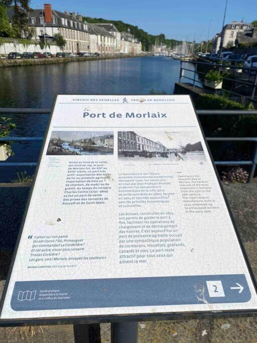 Voiles Sur Morlaix: Vue Port, 4 Personnes, Parking Apartment Exterior photo