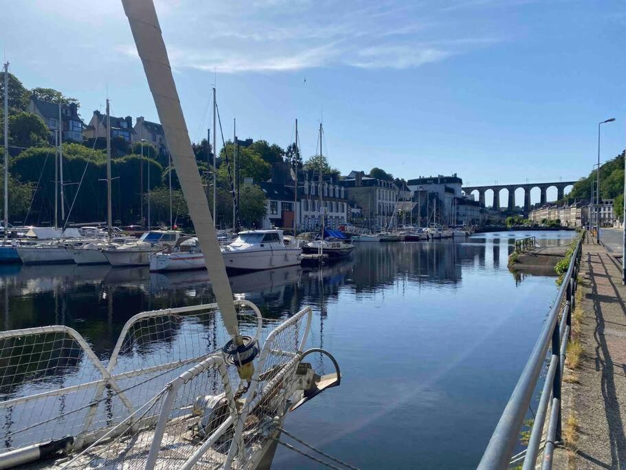 Voiles Sur Morlaix: Vue Port, 4 Personnes, Parking Apartment Exterior photo